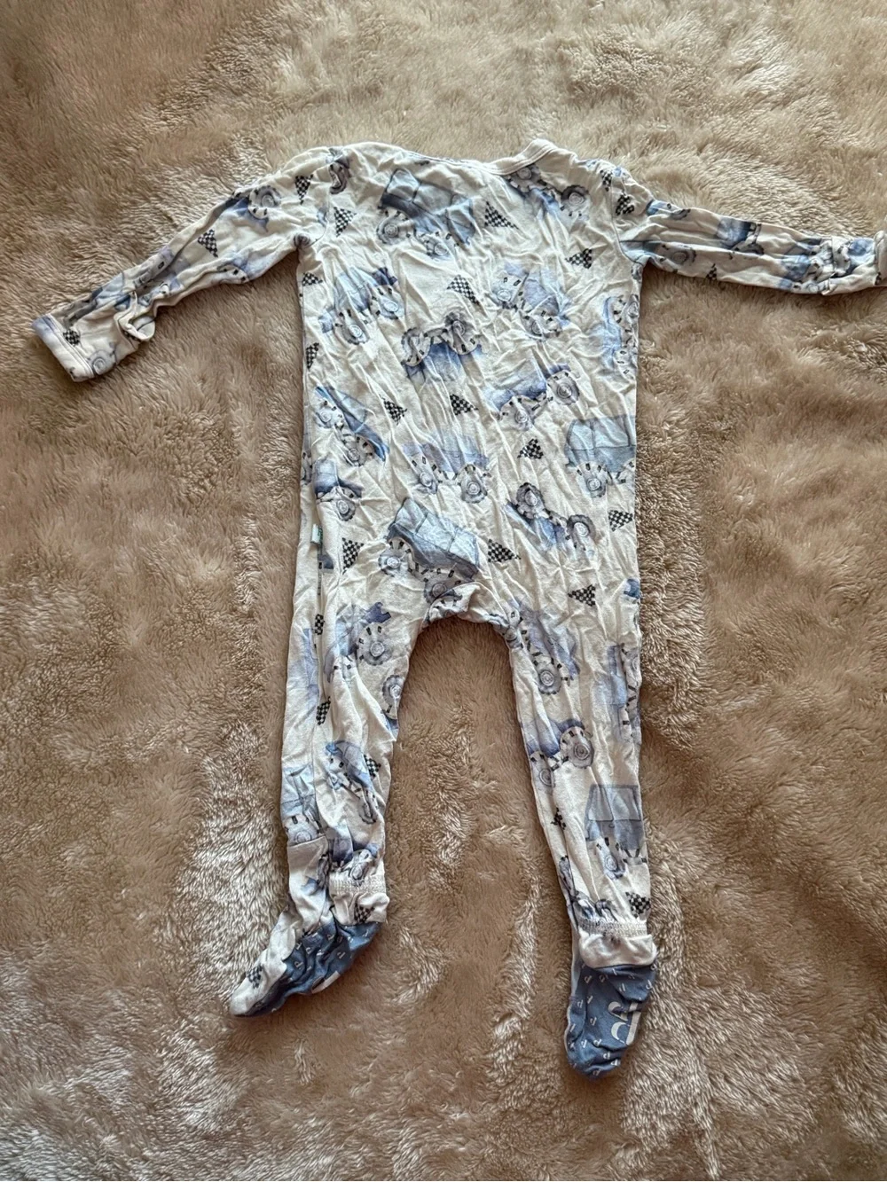 Posh Peanut Moto Bamboo Sleeper